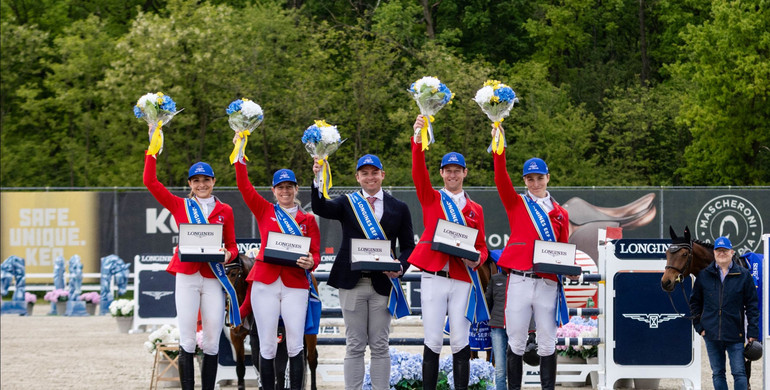 Strong start for Switzerland in the opening leg of the 2024 Longines EEF Series