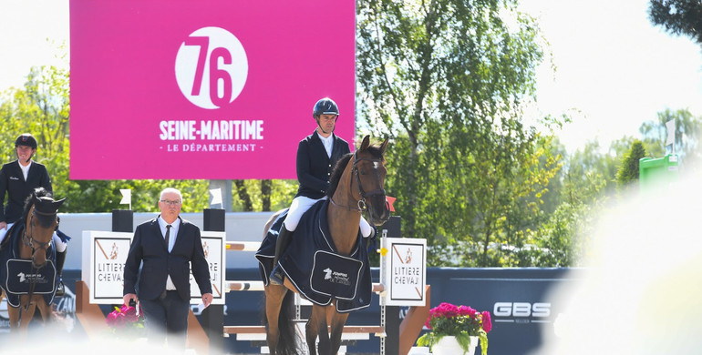 Home win for Mathieu Billot and Lord de Muze in the CSI4* 1.50m Département de la Seine-Maritime in Canteleu