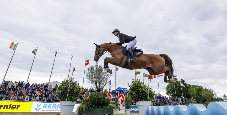Richard Vogel and Cydello win the CSIO3* 1.60m Badenia Grand Prix of MVV in Mannheim