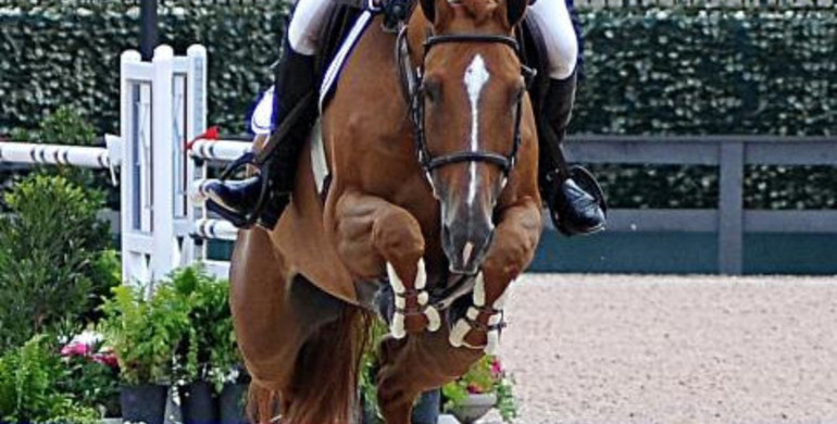 Schuyler Riley and Dobra De Porceyo capture third win in three weeks at Tryon International Equestrian Center