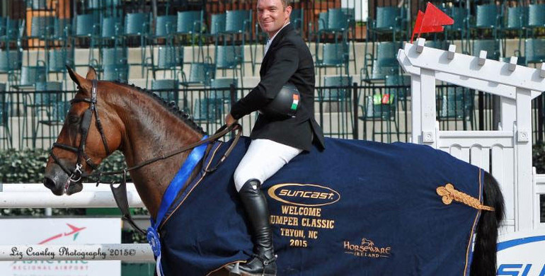 Darragh Kerins scores major win aboard Thunder D'Amaury in Suncast® FEI Welcome at Tryon Summer 4