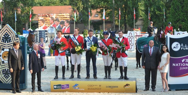 Denmark wins the Furusiyya FEI Nations Cup in Budapest
