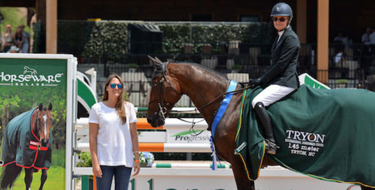 Candice King and Cuchica top Horseware Ireland Open Jumper at Tryon Summer 4