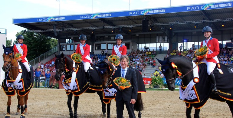 American ladies lead the way in the 100th Nations Cup of Germany