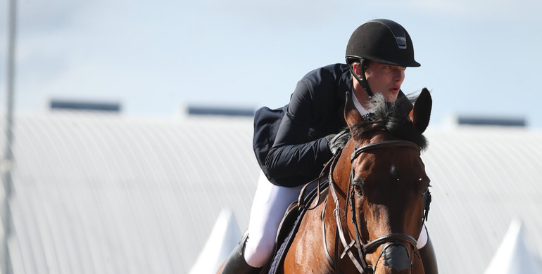 Edouard Schmitz and Gamin van't Naastveldhof win the CSI4* 1.50m Prix Grand Bourg Agglomération in Bourg-en-Bresse