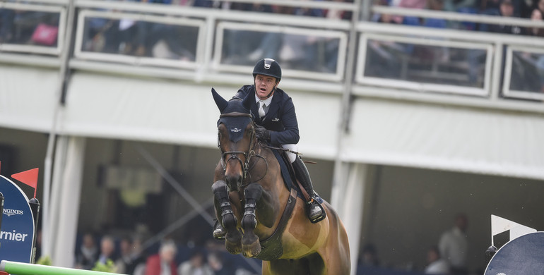 Michael Pender and HHS Calais top the CSI4* 1.55m Preis des Hessischen Ministerpräsidenten in Wiesbaden