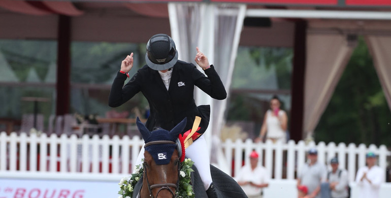 Kendra Claricia Brinkop and Do It Easy best in the CSI4* 1.55m Grand Prix Ville de Bourg-en-Bresse