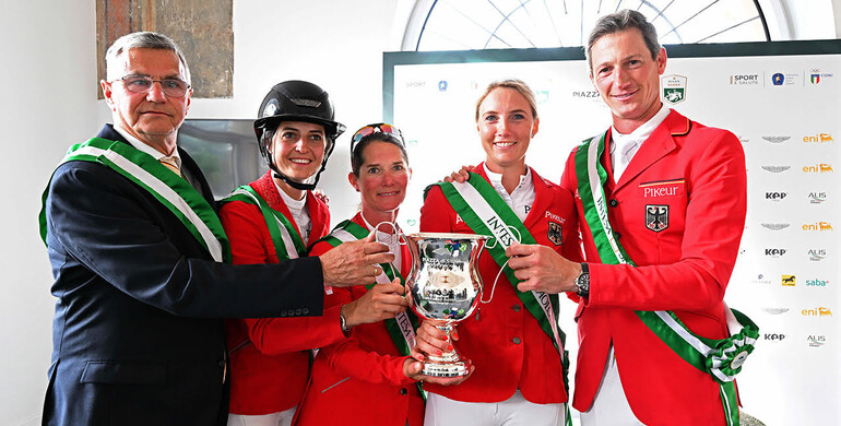 Team Germany  clinches historic victory in CSIO5* Intesa Sanpaolo Nations Cup in Rome