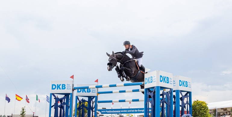 Philip Rüping and Baloutaire PS best in the CSI4* 1.60m Deutsche Kreditbank AG Grand Prix in Hohen Wieschendorf