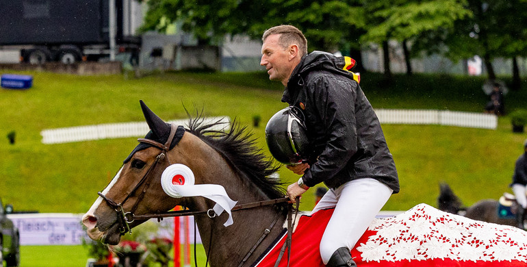 Koen Vereecke and Oilily de Muze top the CSIO5* 1.50m Prize Suttero in St. Gallen