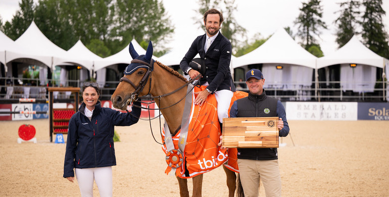 Chawke saves best for last in CSI4* 1.45m
