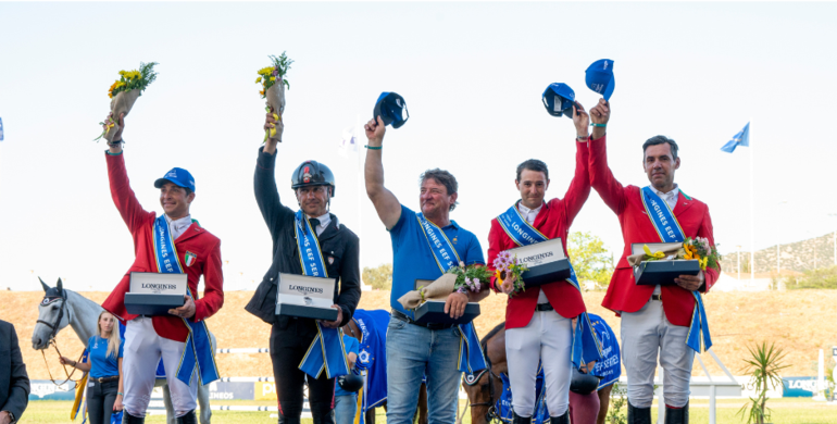 Italy takes the win in the Longines EEF Series qualifier in Athens