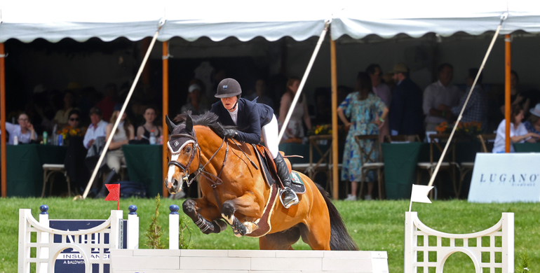 Cathleen Driscoll accelerates to win the $62,480 FEI 4* Upperville Welcome Stakes sponsored by Mr. & Mrs. Michael A. Smith at the Upperville Colt & Horse Show presented by MARS Equestrian™