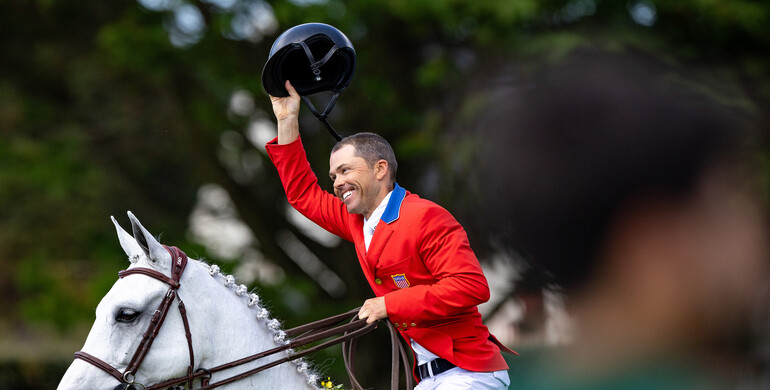 It's a first for Kent Farrington and Greya in the CSIO5* 1.60m €500,000 Rolex Grand Prix Ville de La Baule