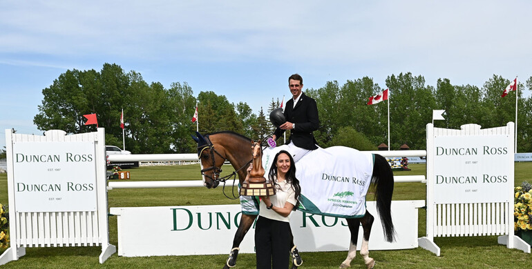 Vaclav wins his first Grand Prix on final day of the ‘Continental’, presented by Rolex at Spruce Meadows