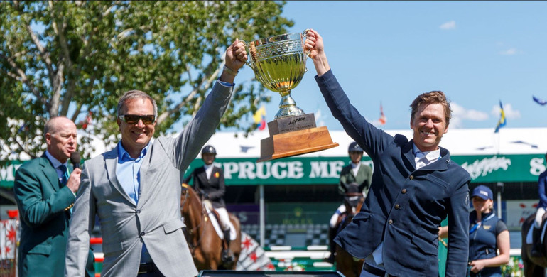Home win for Sean Jobin and Arkuga as 'The National', presented by Rolex, opens at Spruce Meadows