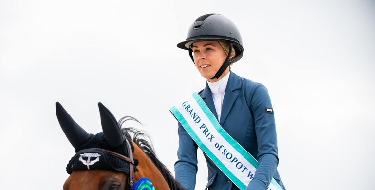Zascha Nygaard Lill and Stanley to the top in the CSIO4* 1.60m Grand Prix in Sopot