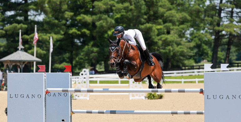 Amanda Derbyshire delivers win with Otto BH in $100,000 Lugano Diamonds 1.50m Grand Prix CSI3*, presented by Hagyard Equine Medical Institute