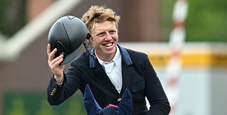 Matthew Sampson and One Whisper win the CSI5* 1.50m ATB Cup at Spruce Meadows