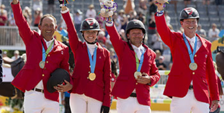 Pan Am Gold for Canadian showjumping team