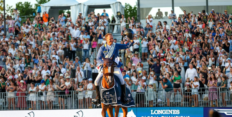 The riders for the Longines Global Champions Tour of Paris