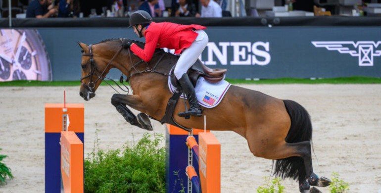 McLain Ward and First Lady win Friday's CSIO5* 1.50m Van Lanschot Kempen Prize in Rotterdam
