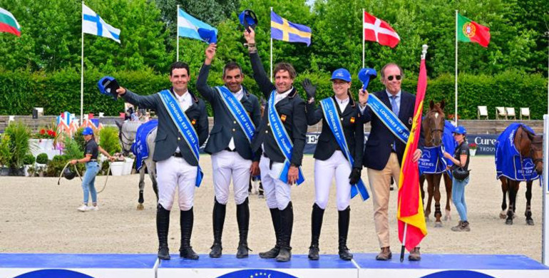 No rain on Spain as Olympic hopefuls dominate Longines EEF Series Semi-Final in Deauville