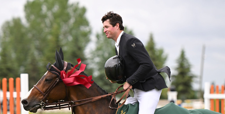 David O’Brien and Estoril Delle Roane best in Thursday's CSI5* 1.50m at Spruce Meadows 'Pan American' presented by Rolex