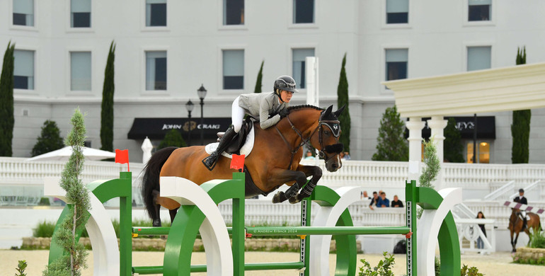 Partnership pays off for Amanda Derbyshire and Cornwall BH in the $31,500 Grand Prix qualifier CSI2*
