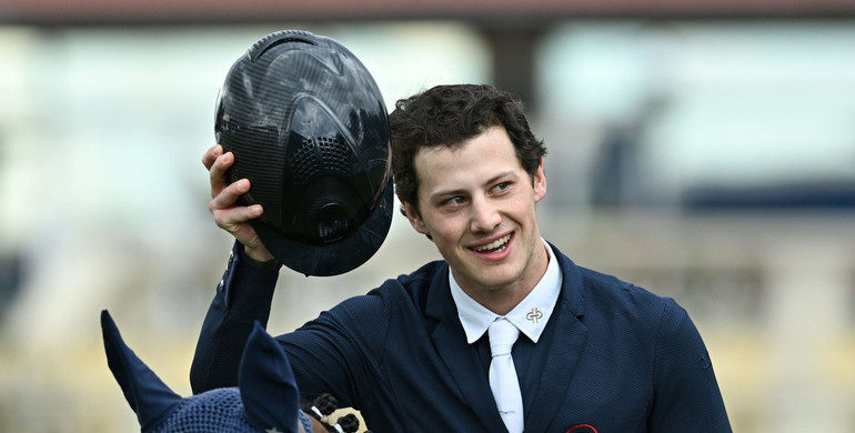 Francisco Pasquel Vega and Dominant 2000 Z best in the CSI5* 1.50m Canadian Utilities Cup on day two of Spruce Meadows 'Pan American' presented by Rolex