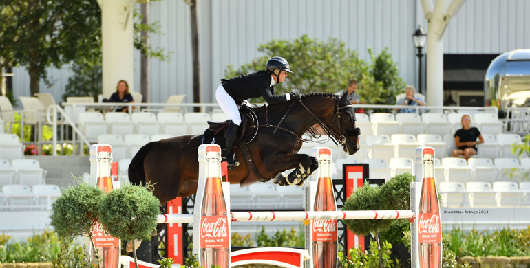 Erynn Ballard and Gucci take flight in the $62,500 Fresh From Florida Grand Prix CSI2*