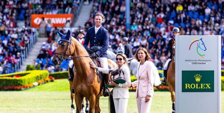 The Halla Challenge Trophy to Dallas Vegas Batilly at CHIO Aachen 2024