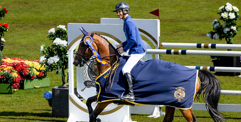 Julien Gonin and Estrella de La Batia best in the CSIO5* 1.45m Agria Trophy in Falsterbo