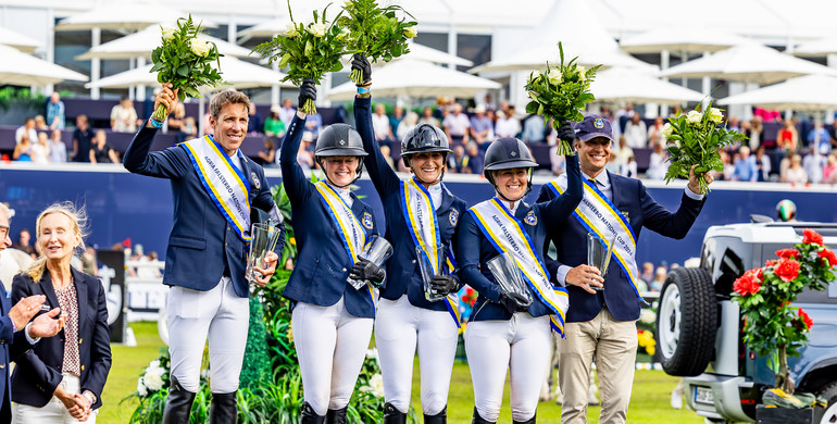 Home win for Sweden in the CSIO5*  Agria Falsterbo Nations Cup 2024