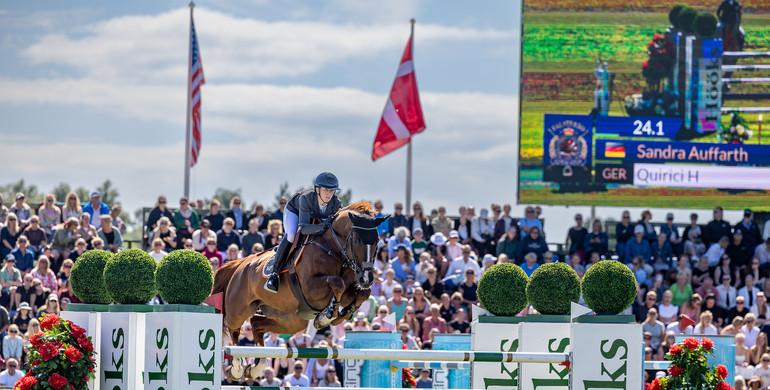 Sandra Auffarth and Quirici H take the top honours in the CSIO5* Agria Falsterbo Grand Prix