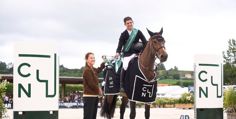 Victor Bettendorf and Foxy de La Roque best in the CSI4* 1.60m Casas Novas Grand Prix in A Coruña