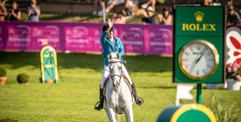 Luciana Diniz and Vertigo du Desert top Friday's CSI5* 1.55m Prix Mars & Co in Dinard