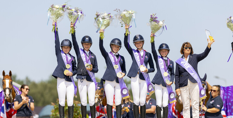Great Britain, France and Ireland on top at the FEI Jumping European Championship for Young Riders, Juniors & Children 2024