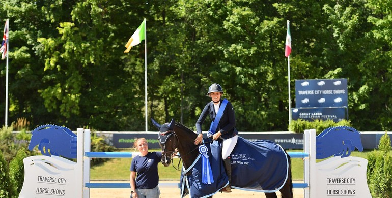 Jessica Mendoza and In the Air soar in $32,000 CSI3* Speed