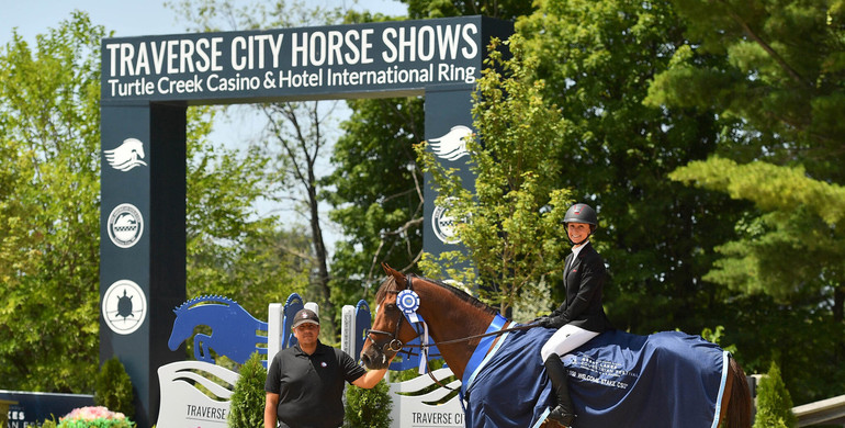 Georgina Bloomberg and Tulara Colmine finding their rhythm again in CSI3* Welcome Stake