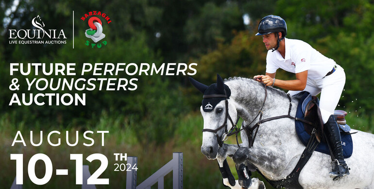 Future Performers and Youngsters Auction presented by Equinia.com, from August 10th to 12th