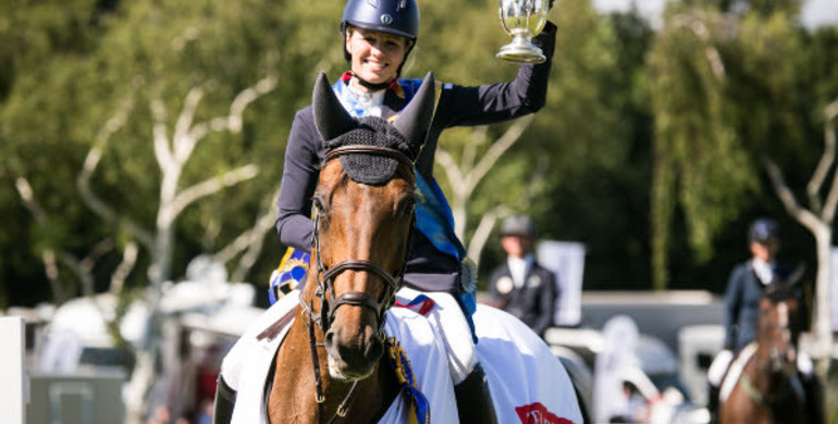 Chloe Winchester makes winning debut in Queen's Cup