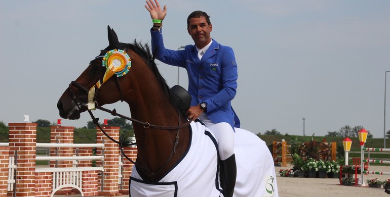 Doda de Miranda to the top in the CSI3* Grand Prix in Samorin