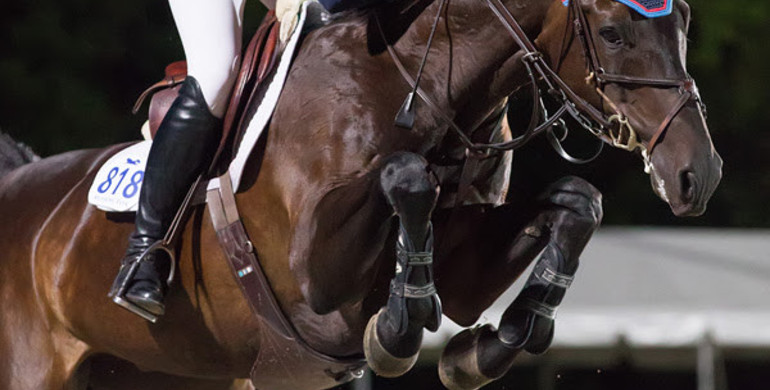 Strauss shocks veterans as she runs away with the $50,000 Horseware Ireland Grand Prix