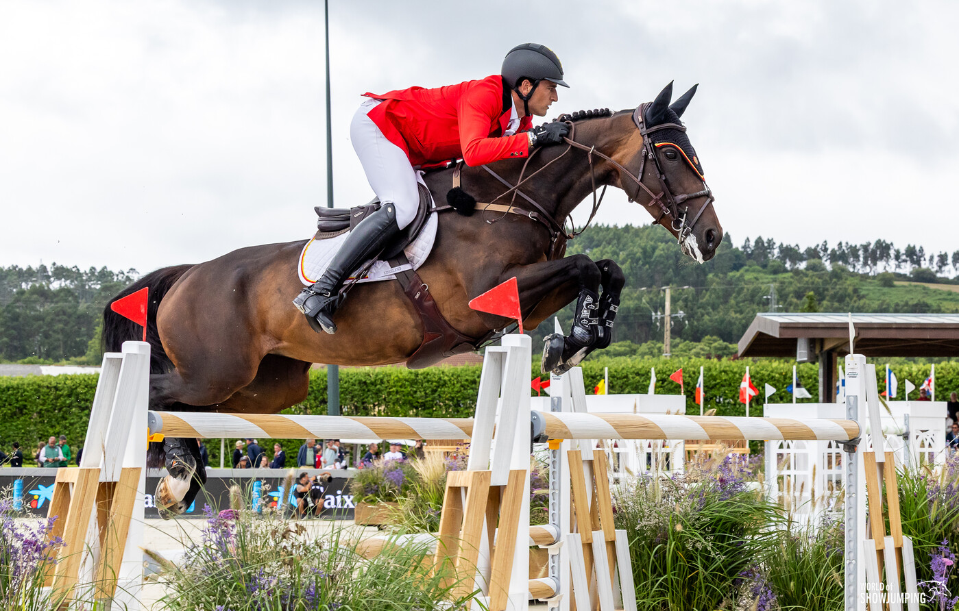 Brilliant Belgians win team gold at the Longines FEI Jumping