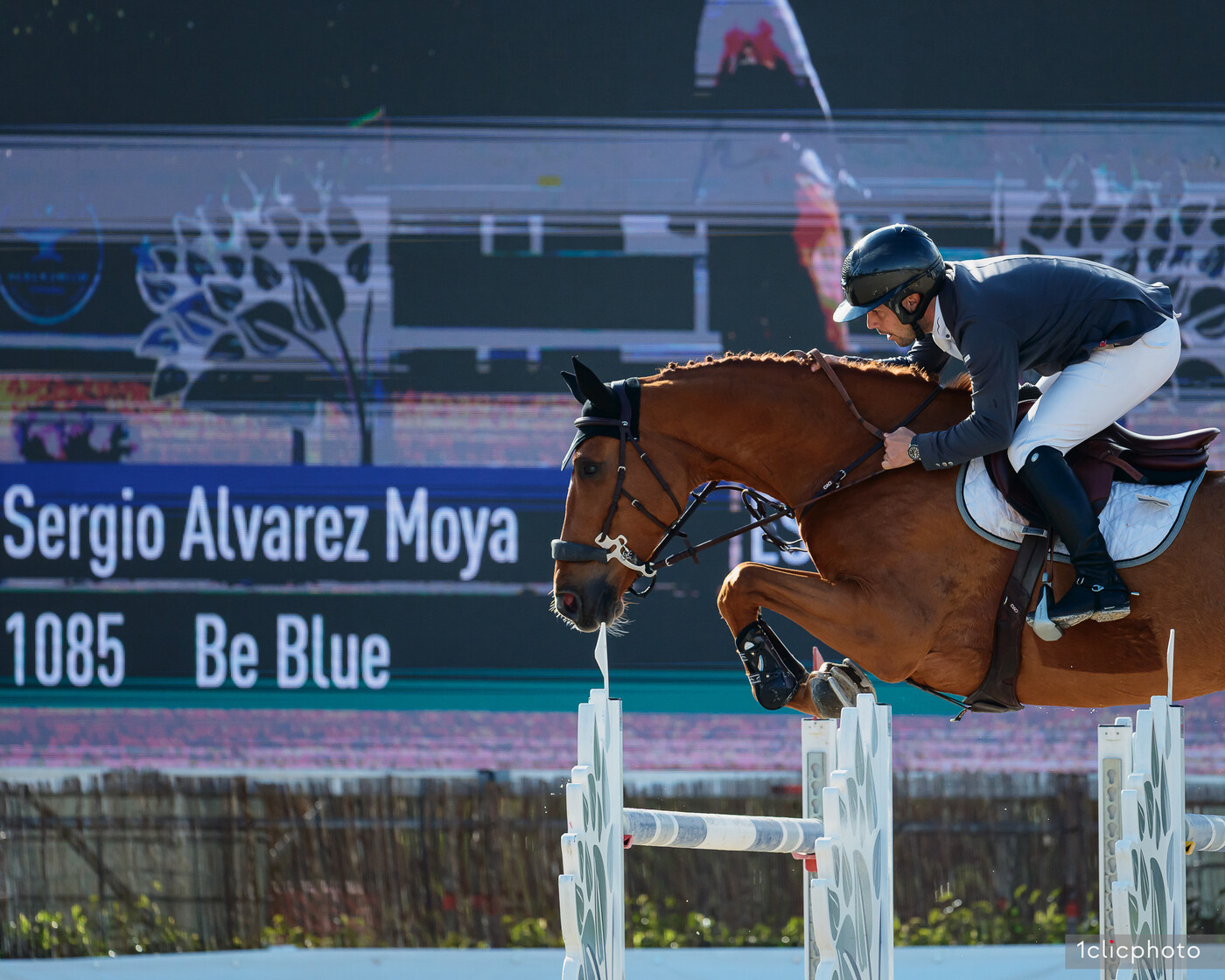 Sergio Alvarez Moya and Be Blue top all-Spanish podium in the CSI3