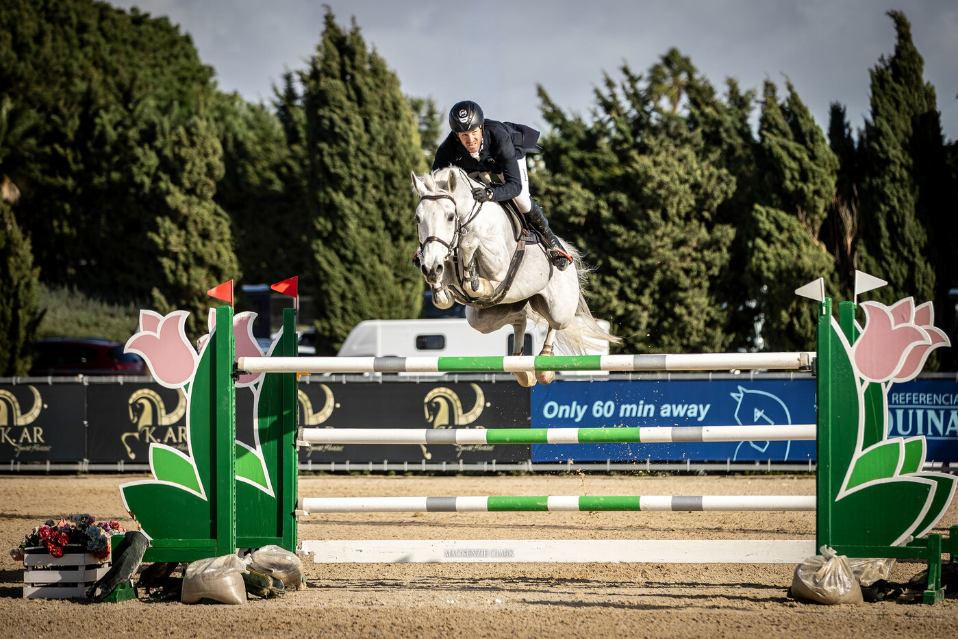 Maximilian Weishaupt and DSP Omerta Incipit victorious in Vejer de