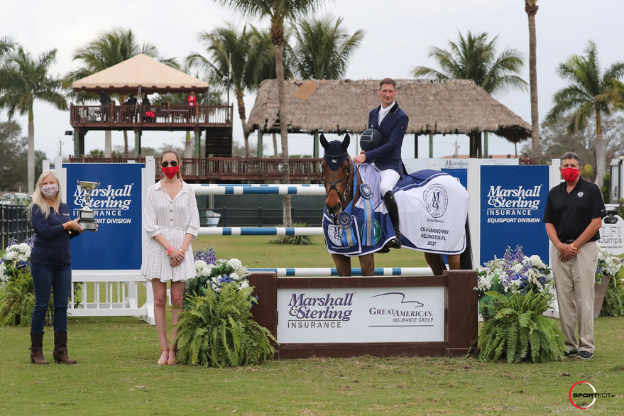 Super Sunday For Daniel Deusser And Killer Queen Vdm Winning The 214 000 Marshall Sterling Great American Insurance Group Csi4 World Of Showjumping