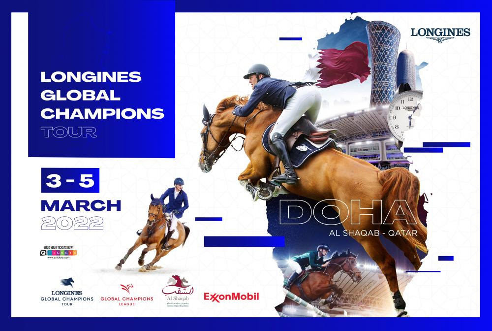 2022 Longines Global Tour and GCL season kick off Al Shaqab, Doha, Qatar 3-5 March | World of Showjumping