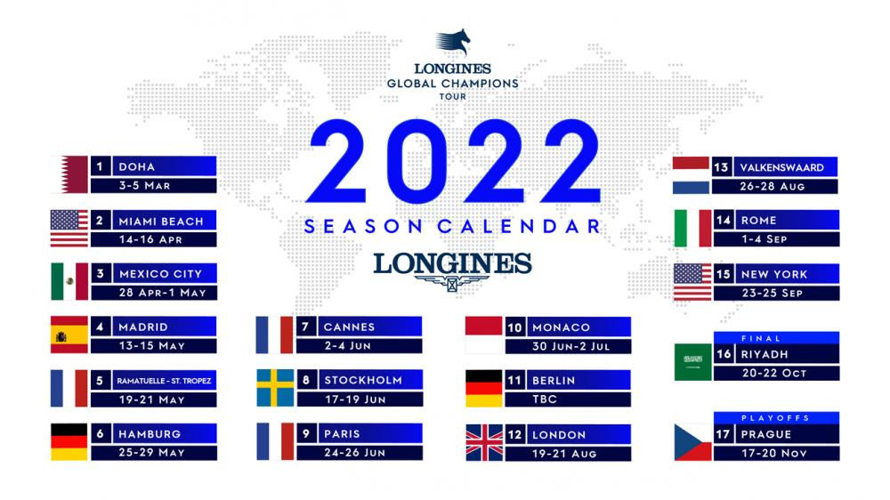 Brand new location and favourites return as 2022 LGCT \u0026 GCL calendar is  confirmed | World of Showjumping